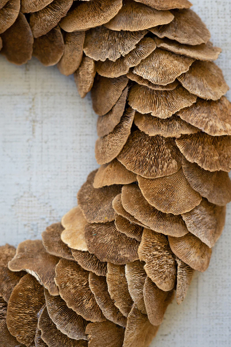 Sponge Mushroom Wreath By Kalalou - Image 3