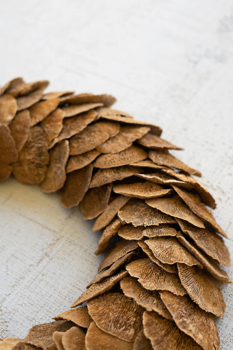 Sponge Mushroom Wreath By Kalalou - Image 4