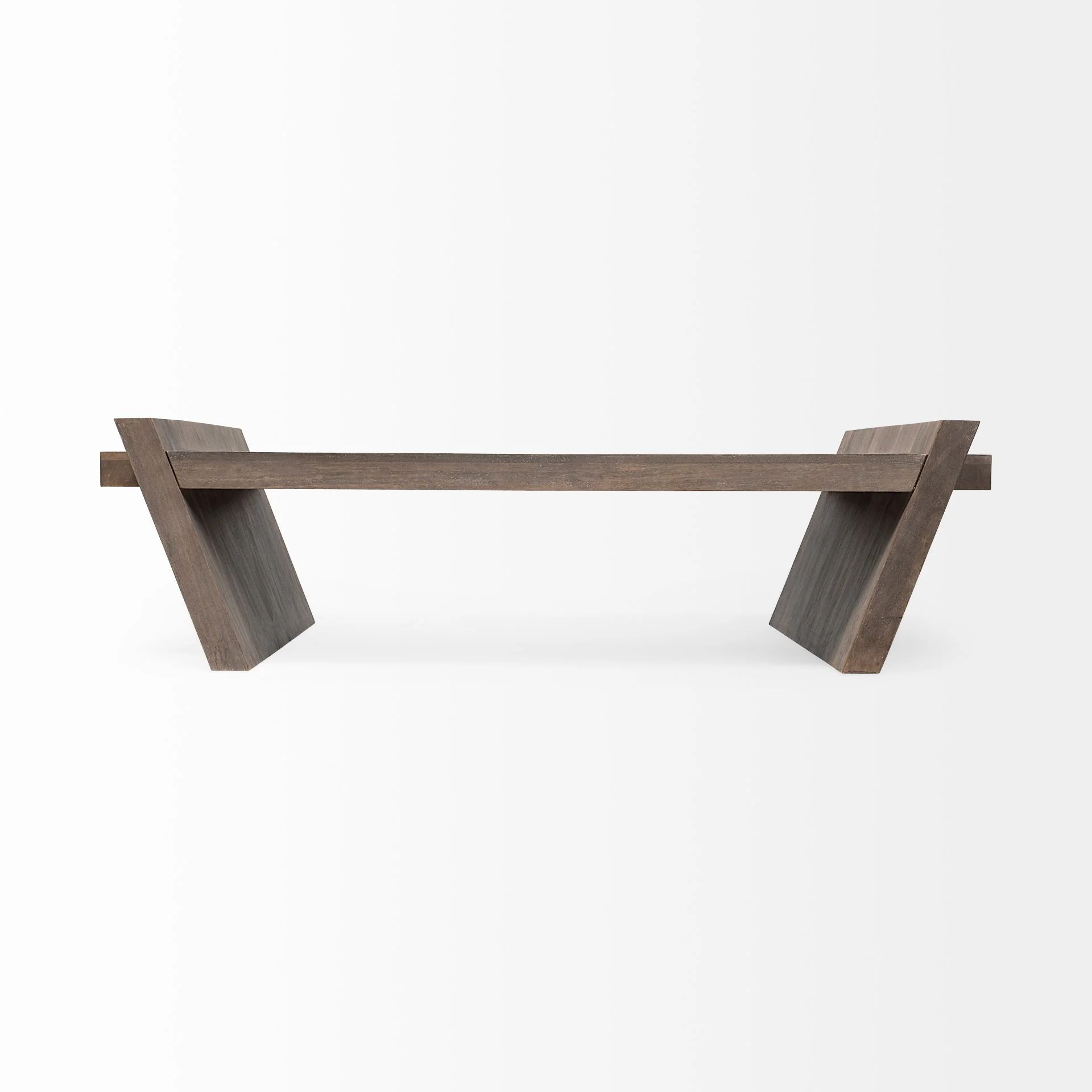 Square Solid Wood Top and Base Coffee Table By Homeroots - Image 4