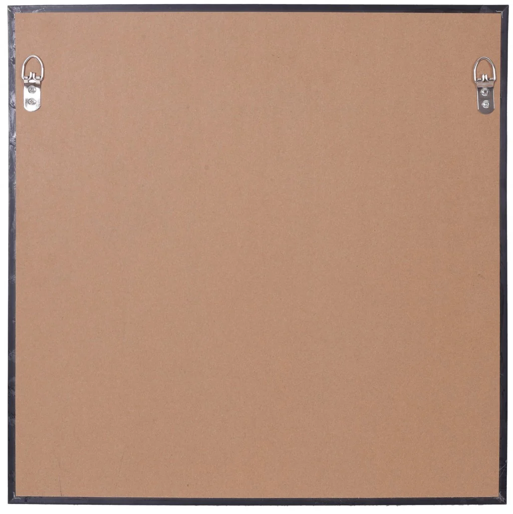 Square Wall Mounted Clear Mirror By Homeroots - Image 6