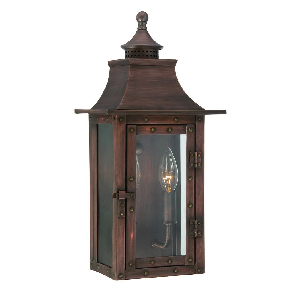 St. Charles 2-Light Acopper Patina Wall Light By Homeroots - Image 2