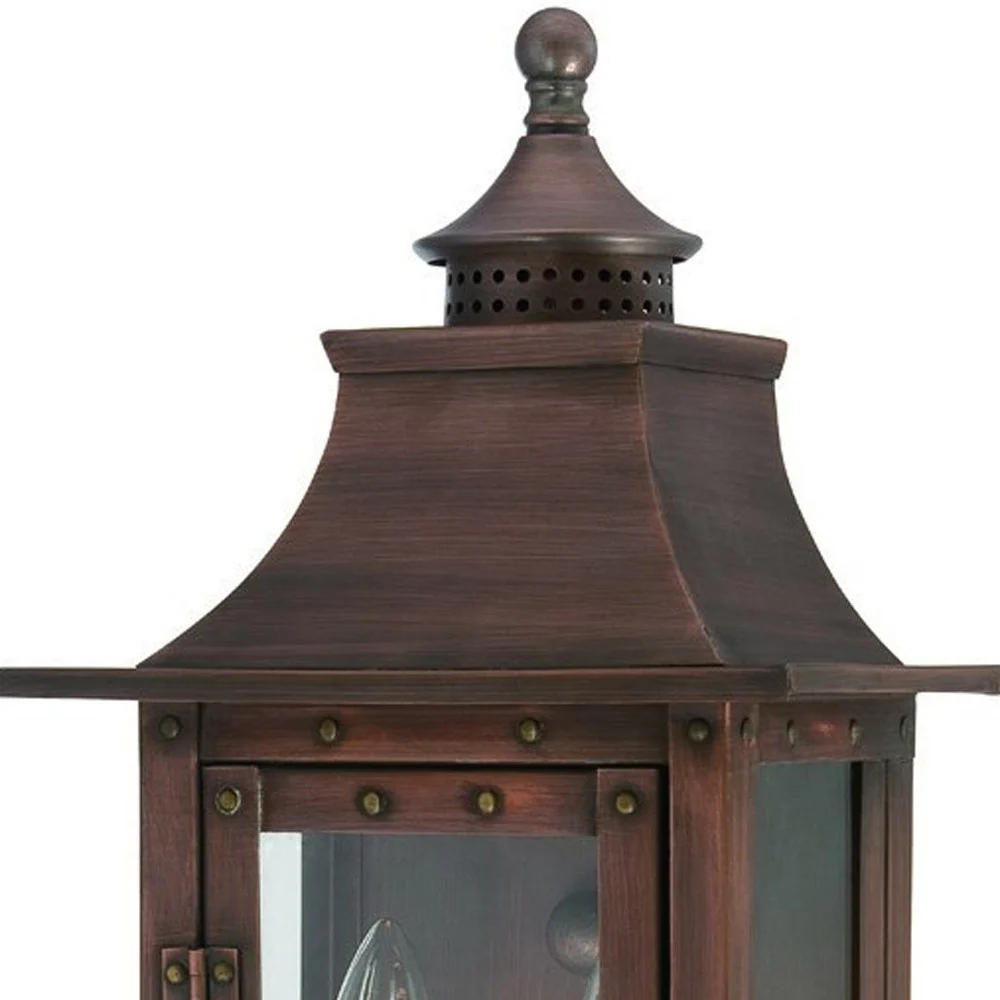 St. Charles 2-Light Acopper Patina Wall Light By Homeroots - Image 4