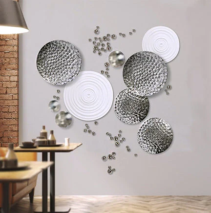 Stainless Steel 6"D Half Ball By Gold Leaf Design Group - Image 3