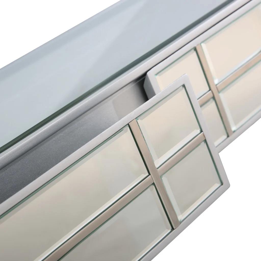 Stainless Steel Console Table By Homeroots - Image 8