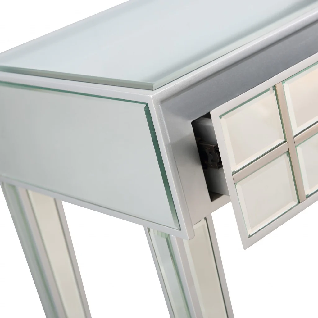 Stainless Steel Console Table By Homeroots - Image 9