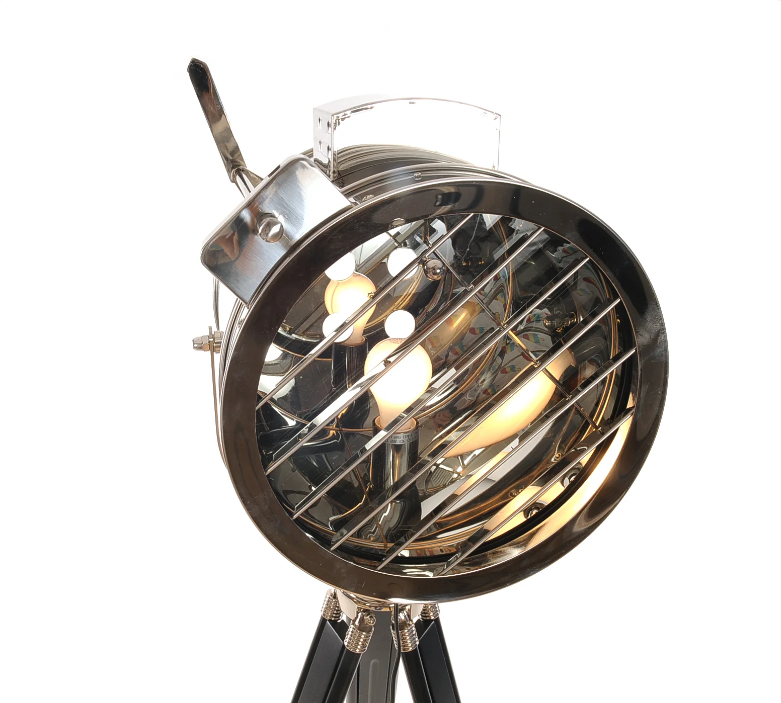 Stainless Steel Floor Lamp By Homeroots - Image 4