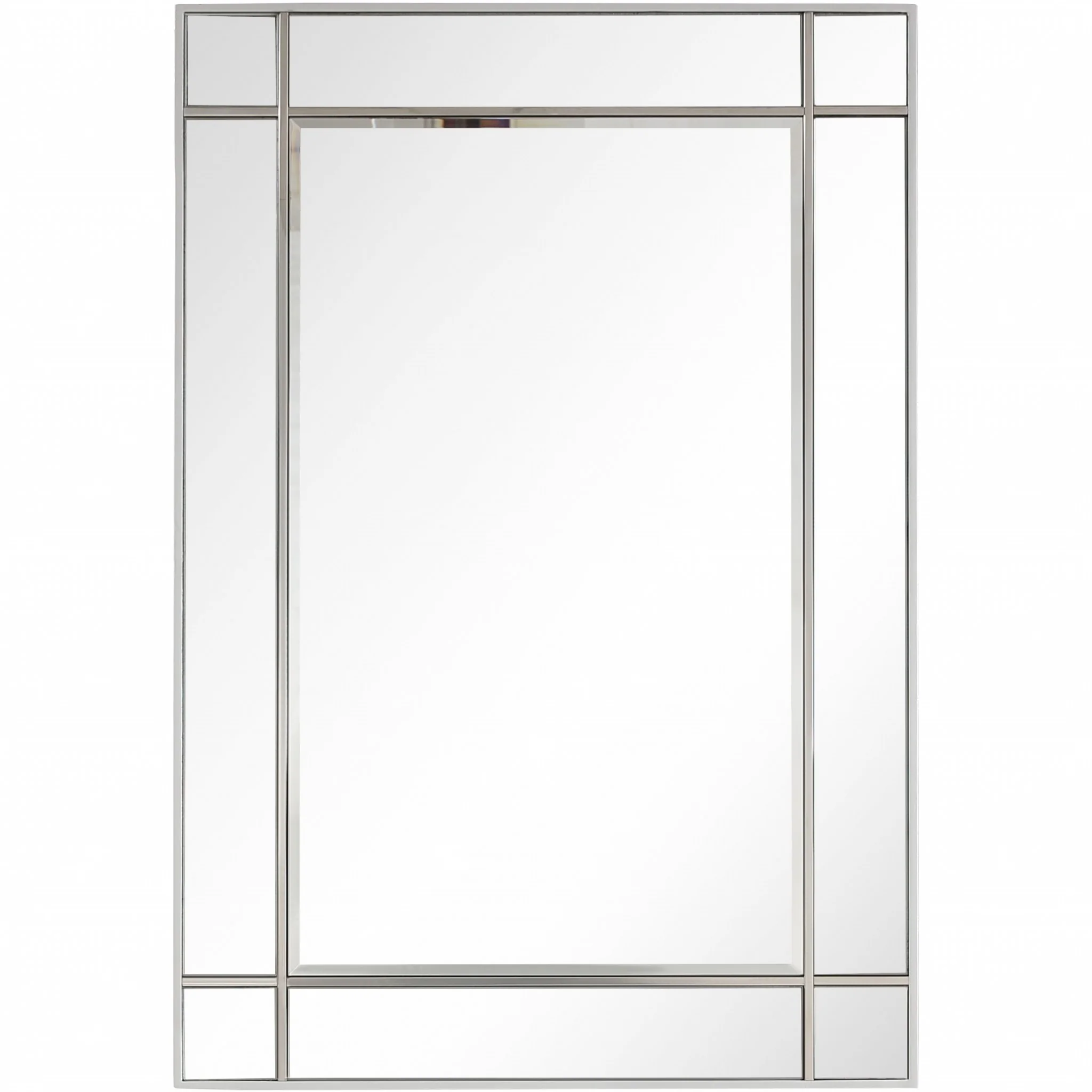 Stainless Steel Mirror and Console Table By Homeroots - Image 7