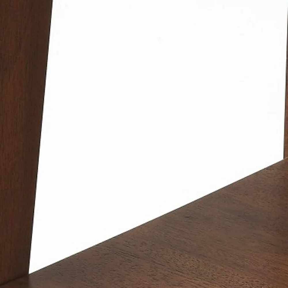 Stallings White Bookcase By Homeroots - Image 10