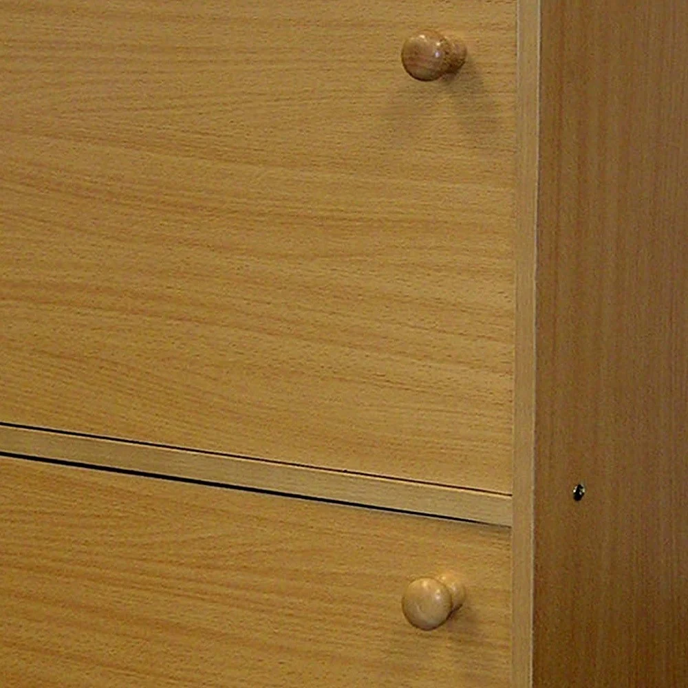 Standard Natural Double Door Verticle Book Shelf By Homeroots - Image 4