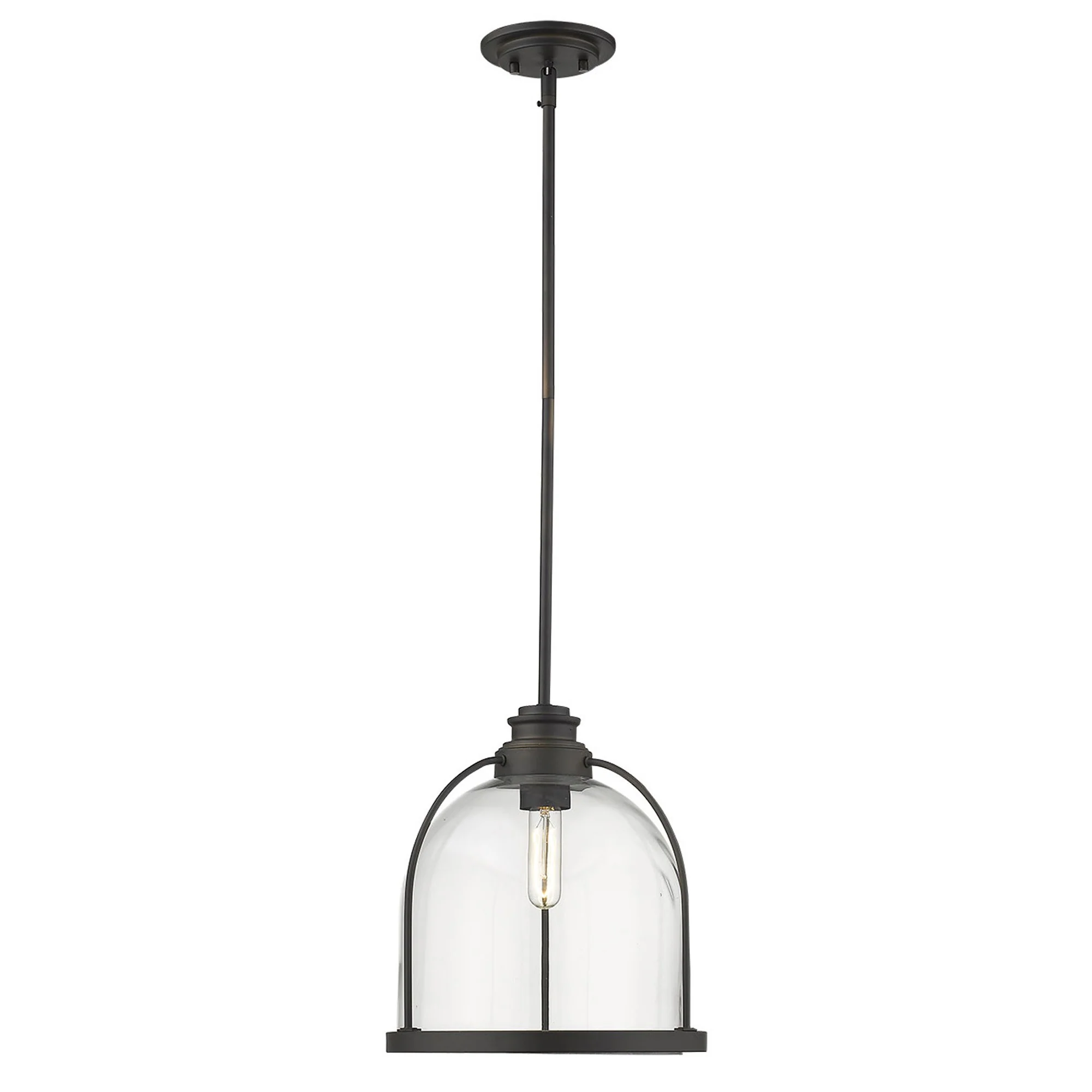 Stanton 1-Light Oil-Rubbed Bronze Pendant By Homeroots - Image 4