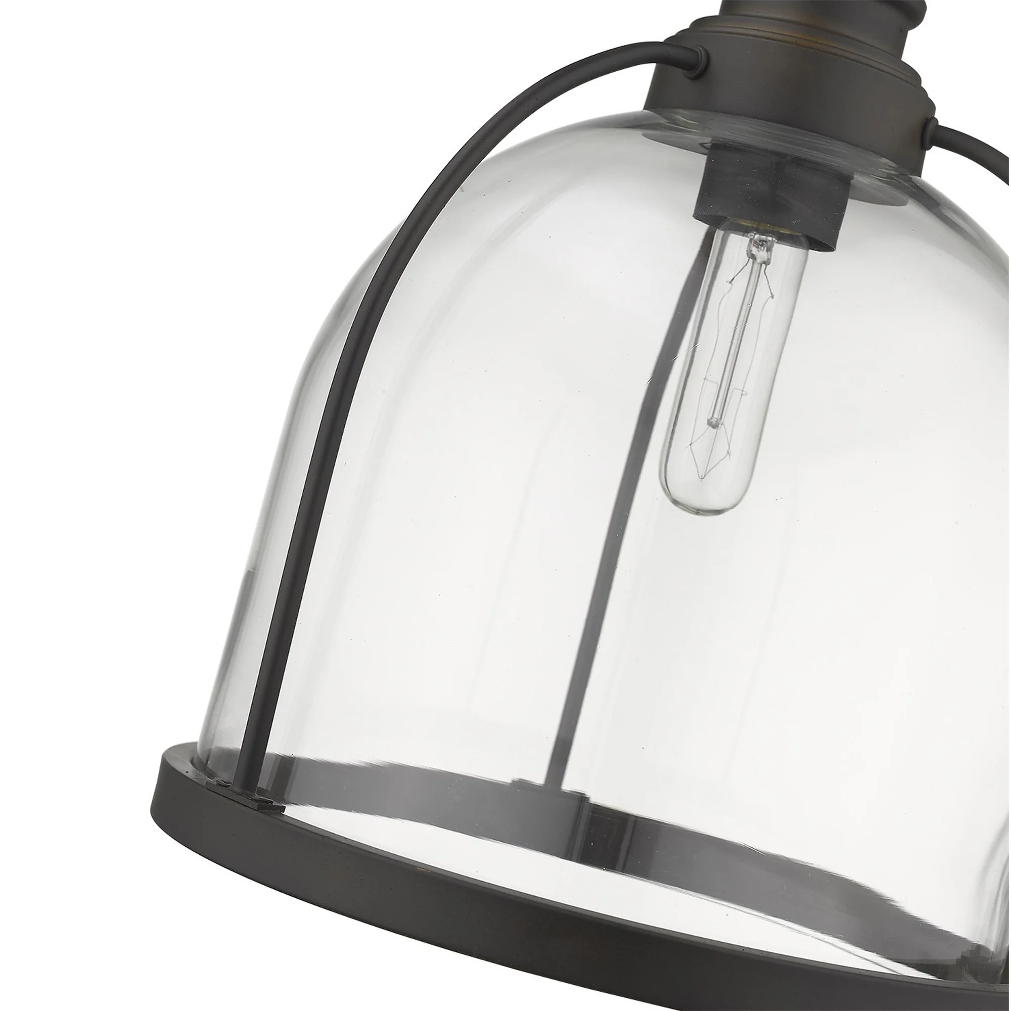 Stanton 1-Light Oil-Rubbed Bronze Pendant By Homeroots - Image 5