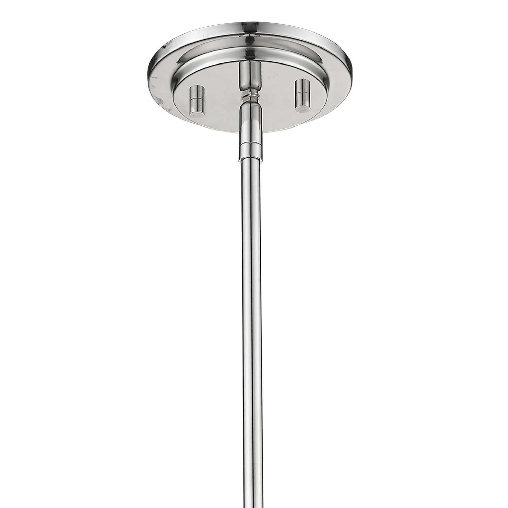 Stanton 1-Light Polished Nickel Pendant By Homeroots - Image 6