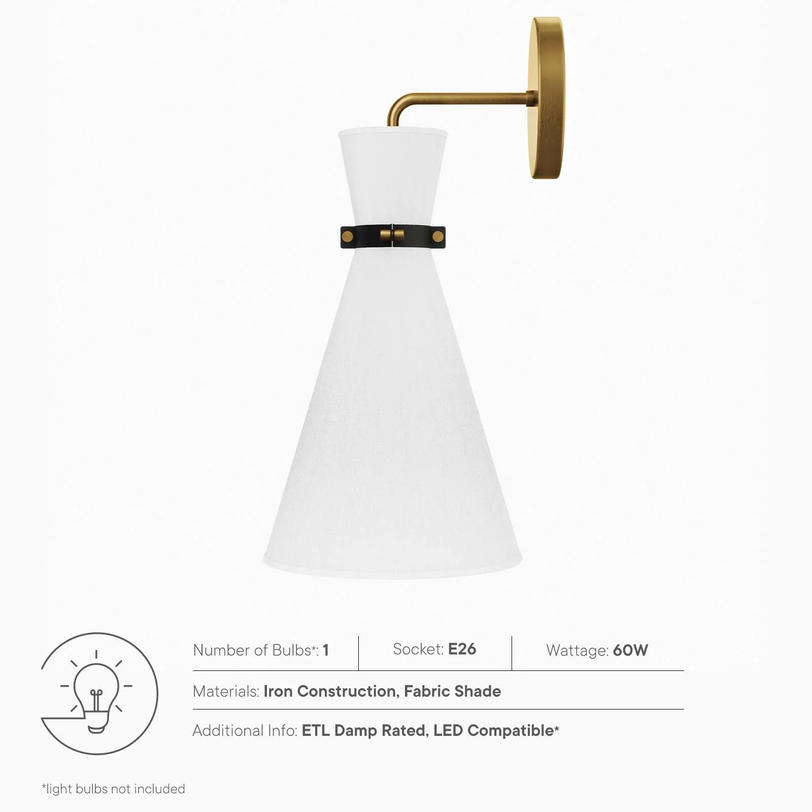 Starlight 1-Light Wall Sconce By Modway - EEI-5660 - Image 15