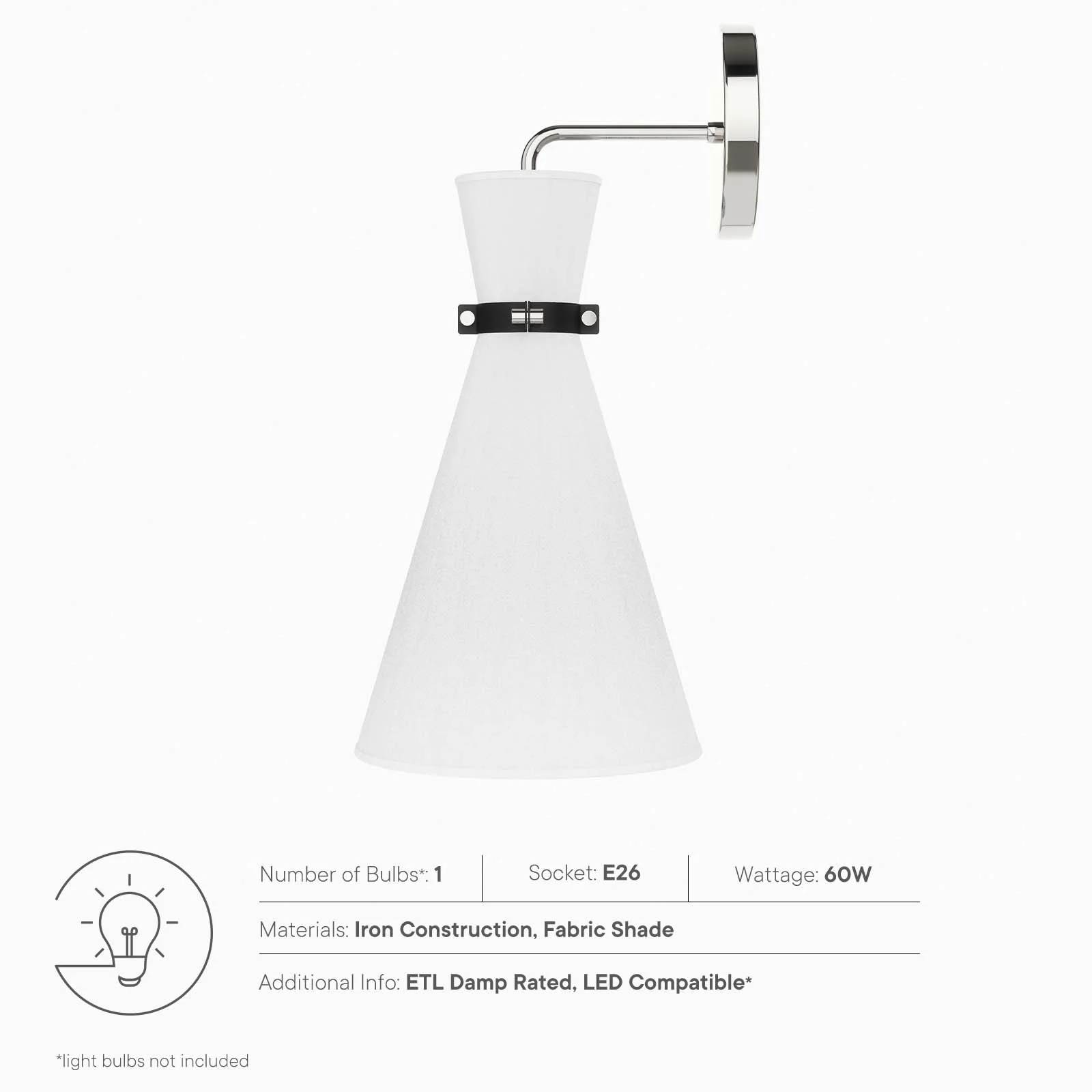Starlight 1-Light Wall Sconce By Modway - EEI-5660 - Image 7