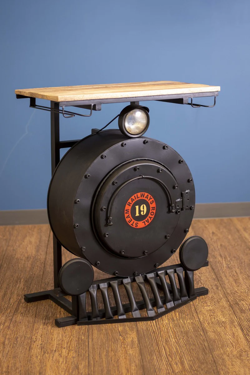 Steam Engine Bar Counter By Homeroots - Image 3