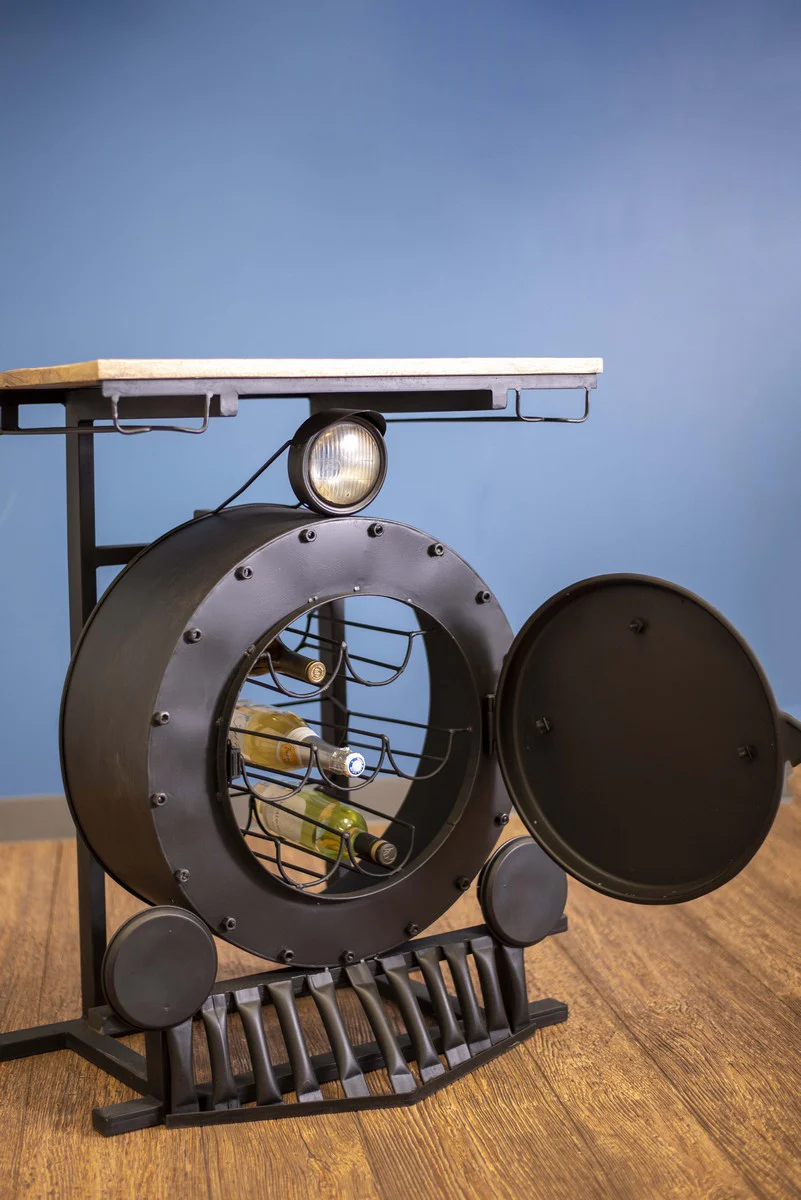 Steam Engine Bar Counter By Homeroots - Image 4