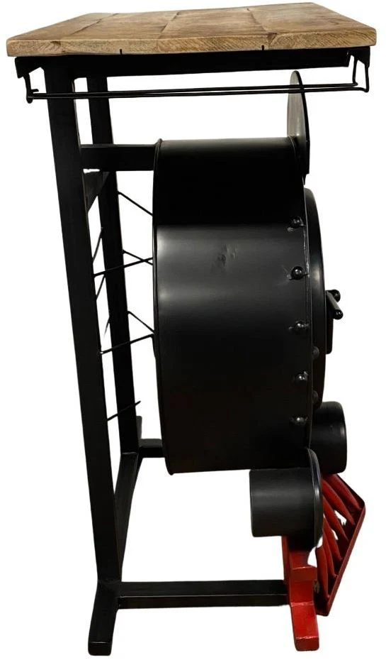 Steam Engine Bar Counter By Homeroots - Image 6