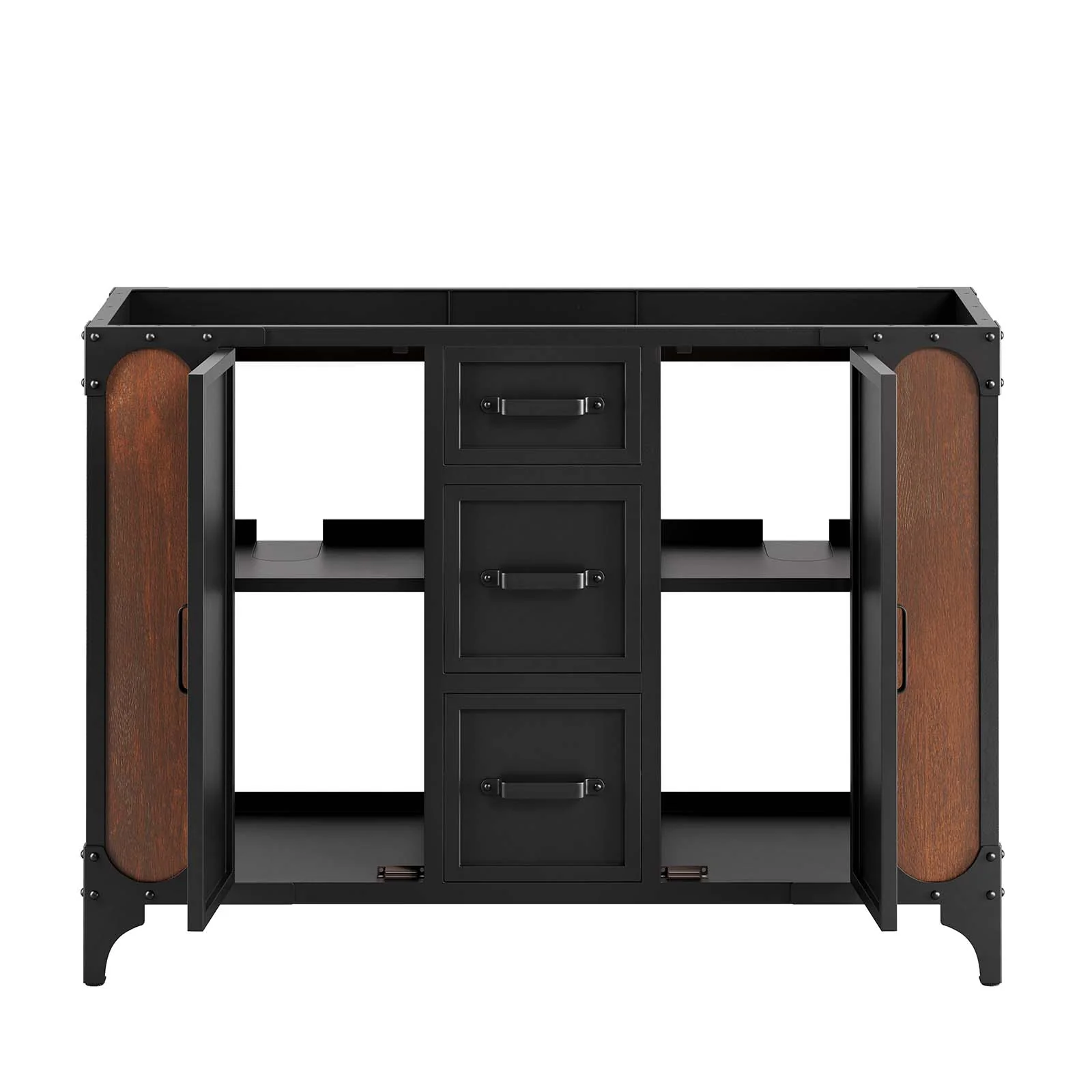 Steamforge 48" Bathroom Vanity Cabinet (Sink Basin Not Included) By Modway - EEI-6130 - Image 5