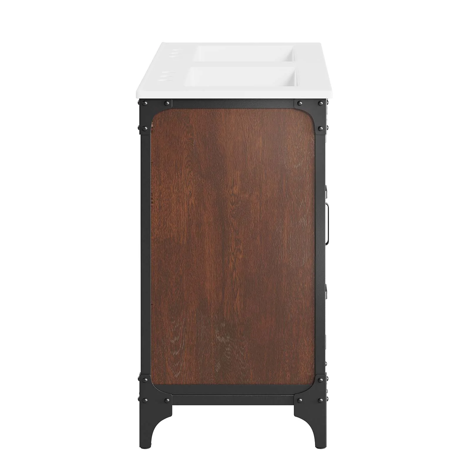 Steamforge 48" Double Sink Bathroom Vanity By Modway - EEI-6421 - Image 7