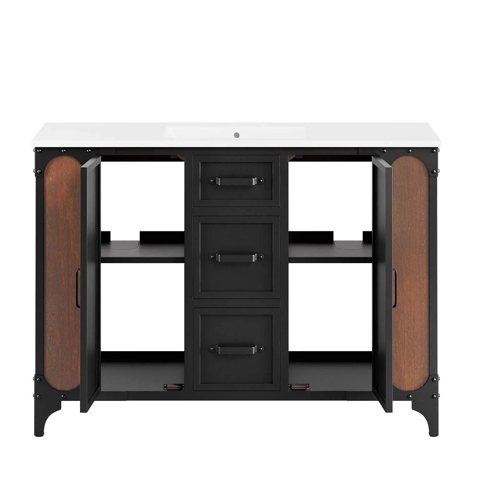 Steamforge 48" Single Sink Bathroom Vanity By Modway - EEI-6419 - Image 3