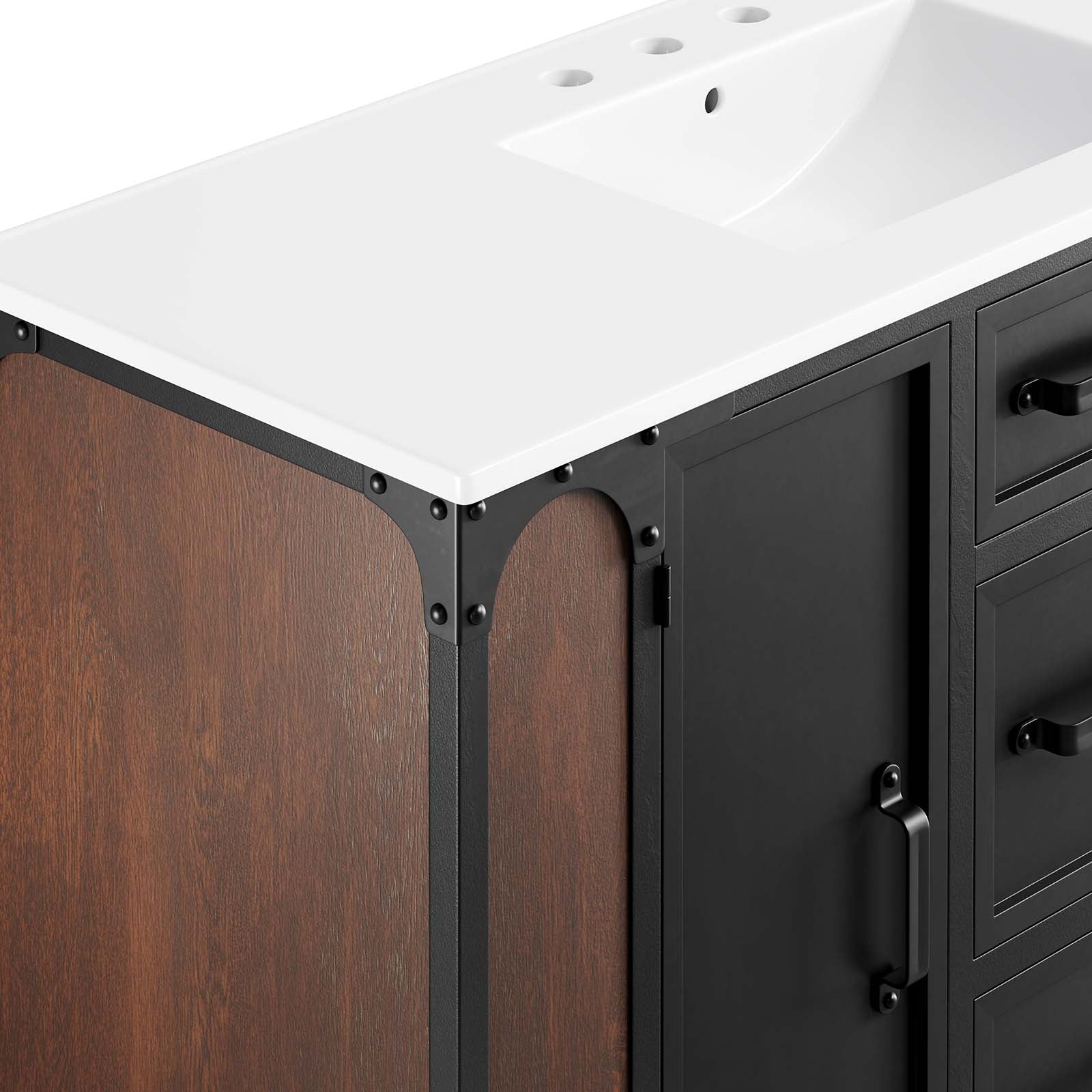 Steamforge 48" Single Sink Bathroom Vanity By Modway - EEI-6419 - Image 5