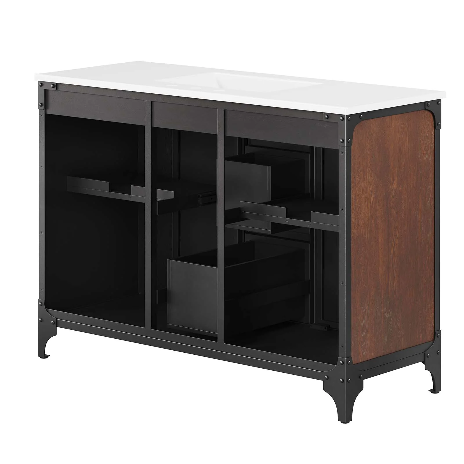 Steamforge 48" Single Sink Bathroom Vanity By Modway - EEI-6419 - Image 8