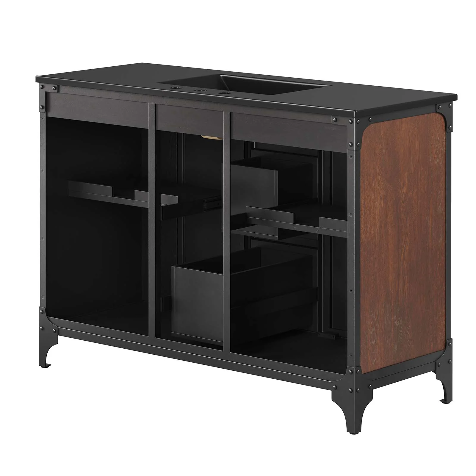 Steamforge 48" Single Sink Bathroom Vanity By Modway - EEI-6420 - Image 8