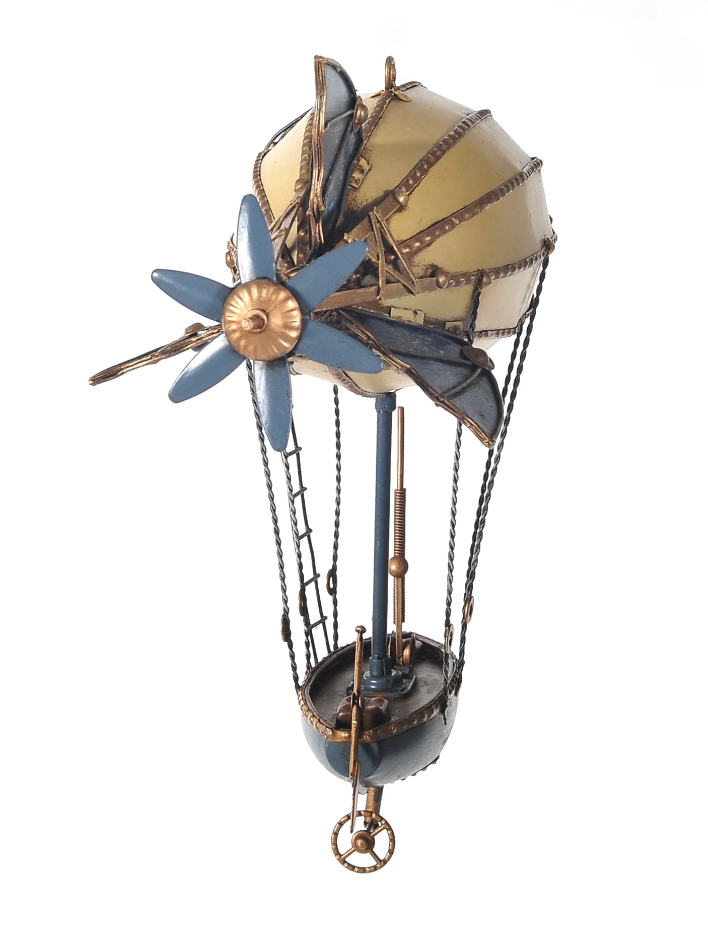 Steampunk Airship Metal Model By Homeroots - Image 2