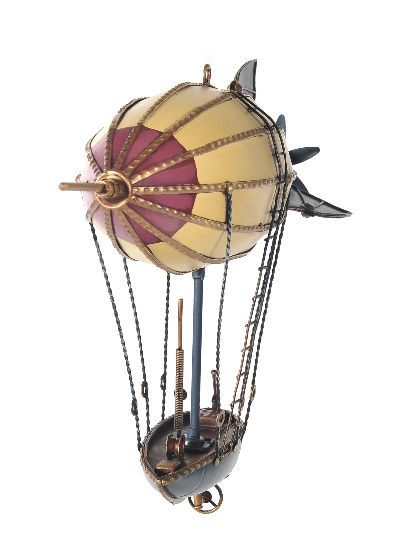 Steampunk Airship Metal Model By Homeroots - Image 4
