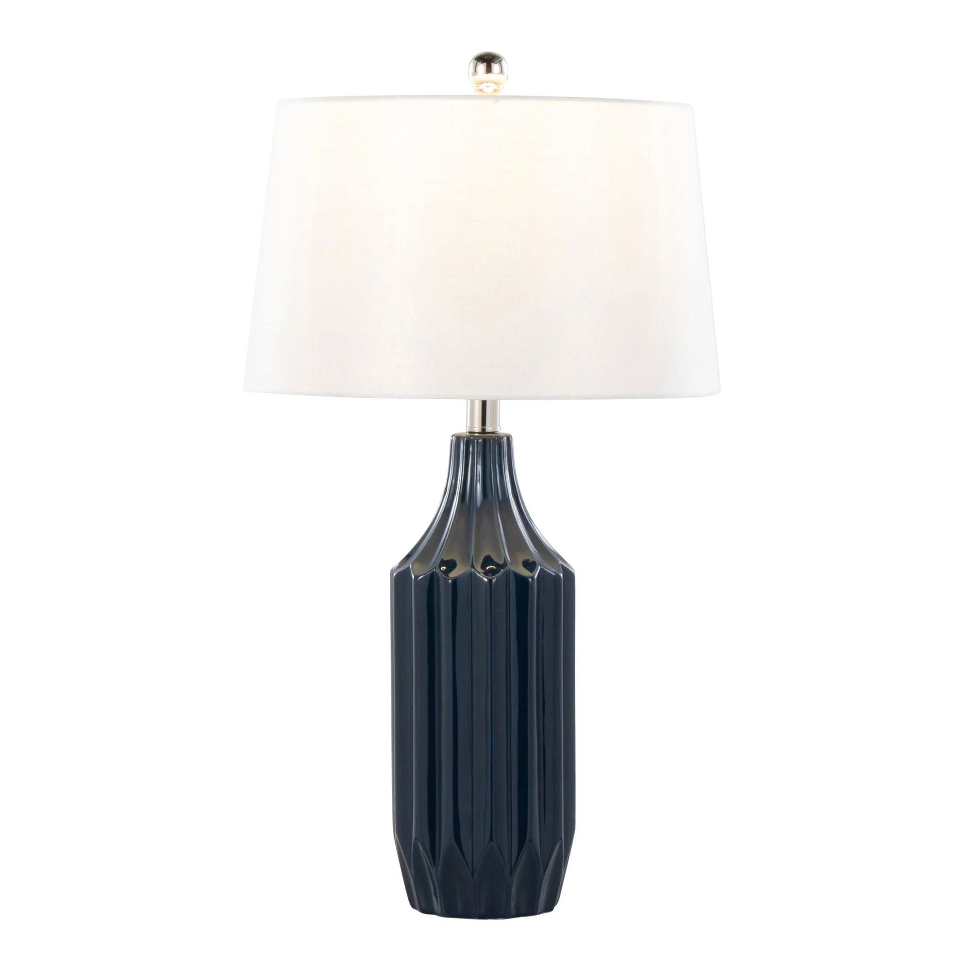 Stella 23" Ceramic Table Lamp Cream By LumiSource - Image 10