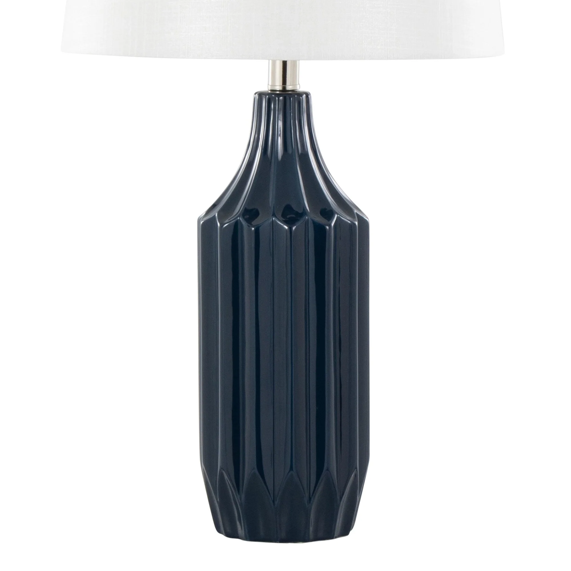 Stella 23" Ceramic Table Lamp Cream By LumiSource - Image 11