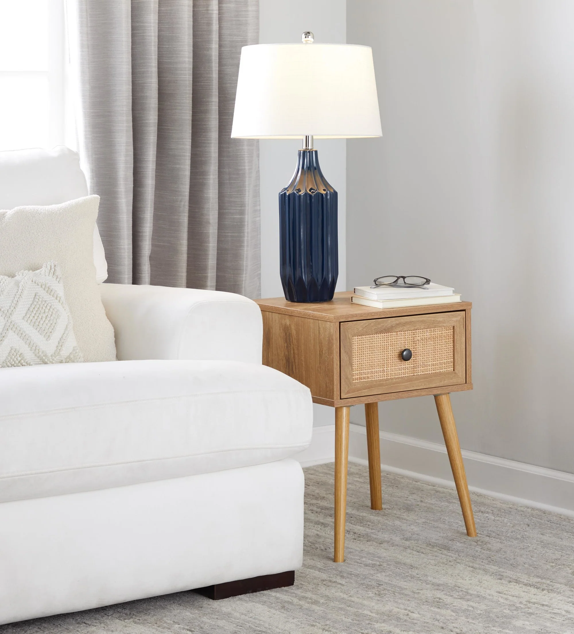 Stella 23" Ceramic Table Lamp Cream By LumiSource - Image 7