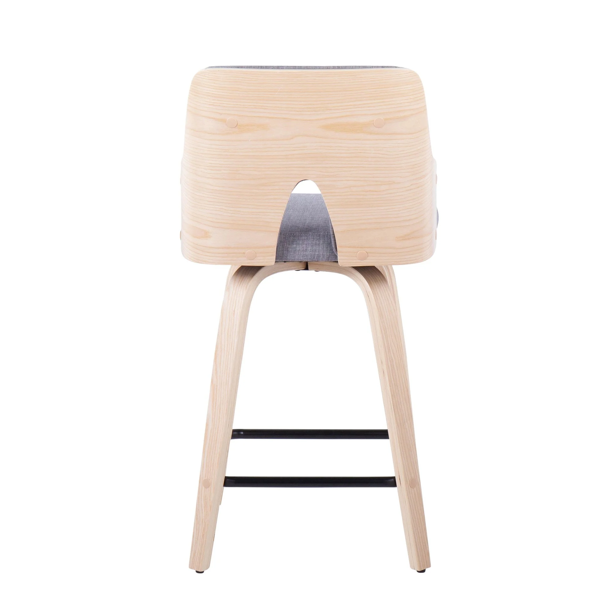 Stella 24" Fixed-Height Counter Stool - Set of 2 Cream By LumiSource - Image 16