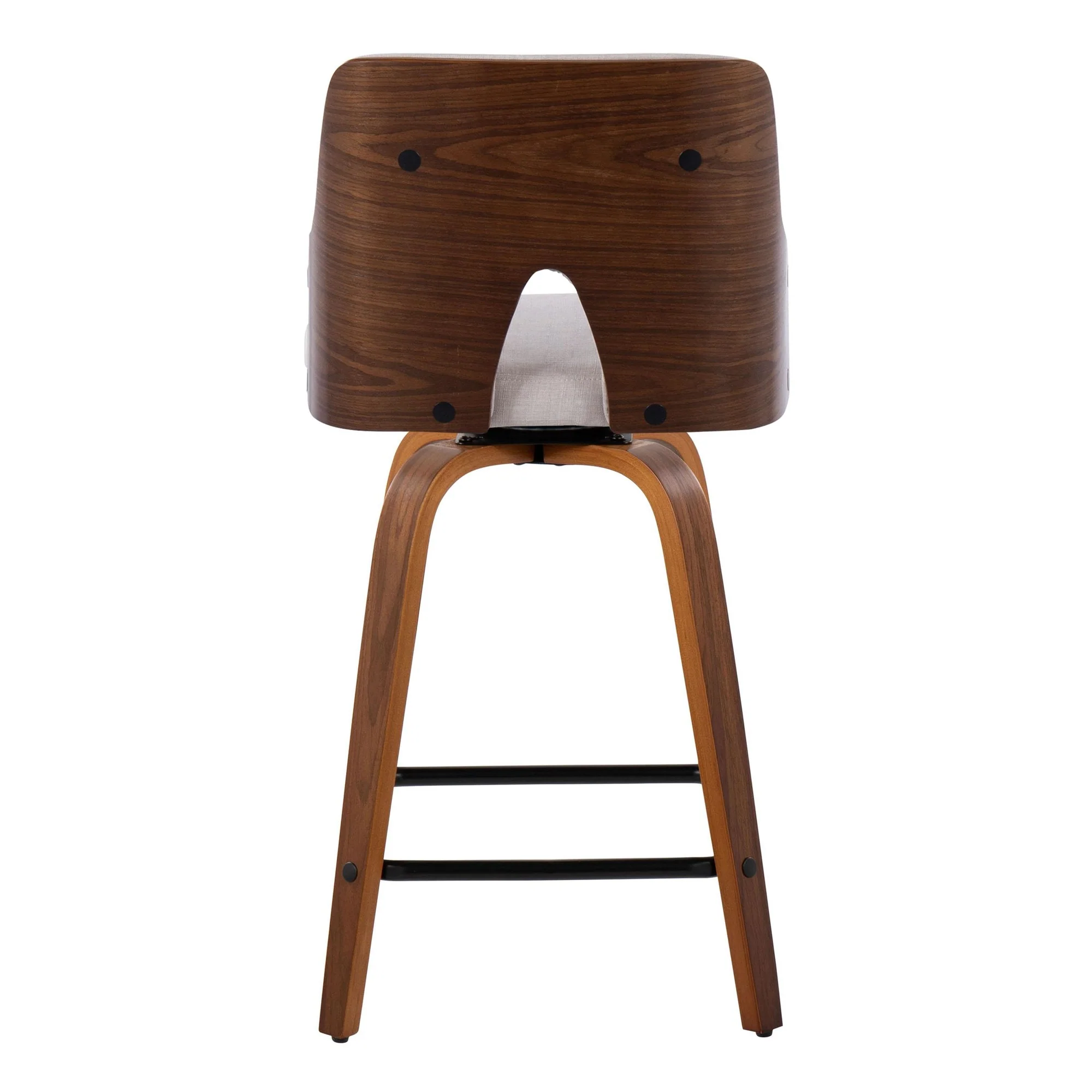 Stella 24" Fixed-Height Counter Stool - Set of 2 Cream By LumiSource - Image 25