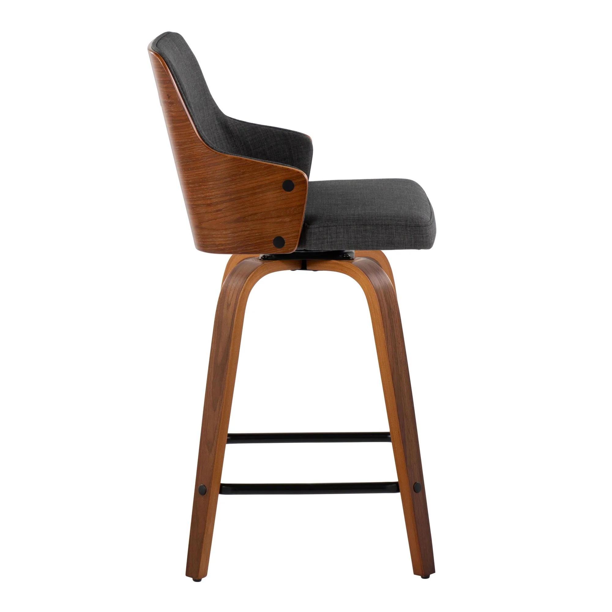 Stella 24" Fixed-Height Counter Stool - Set of 2 Cream By LumiSource - Image 31
