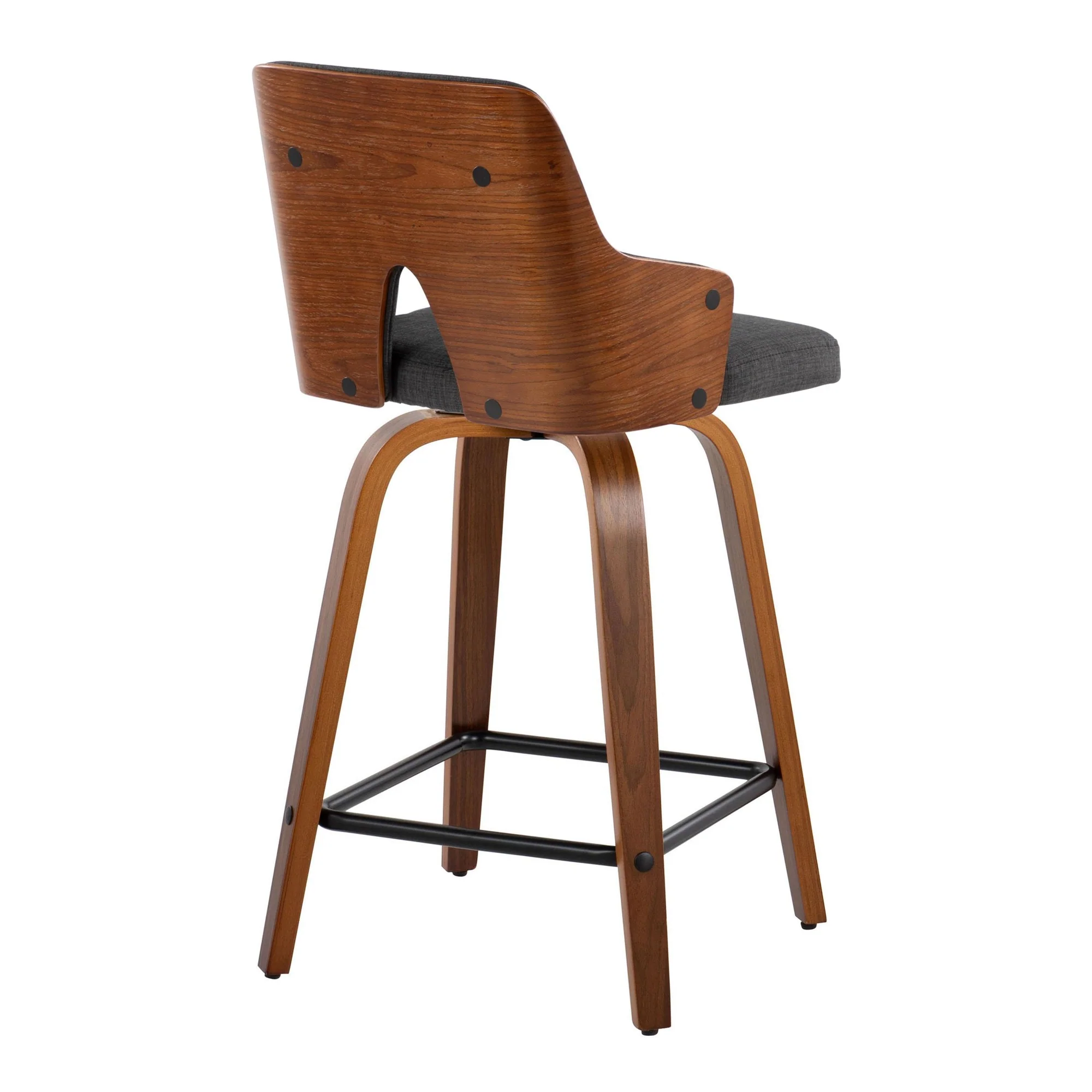 Stella 24" Fixed-Height Counter Stool - Set of 2 Cream By LumiSource - Image 32