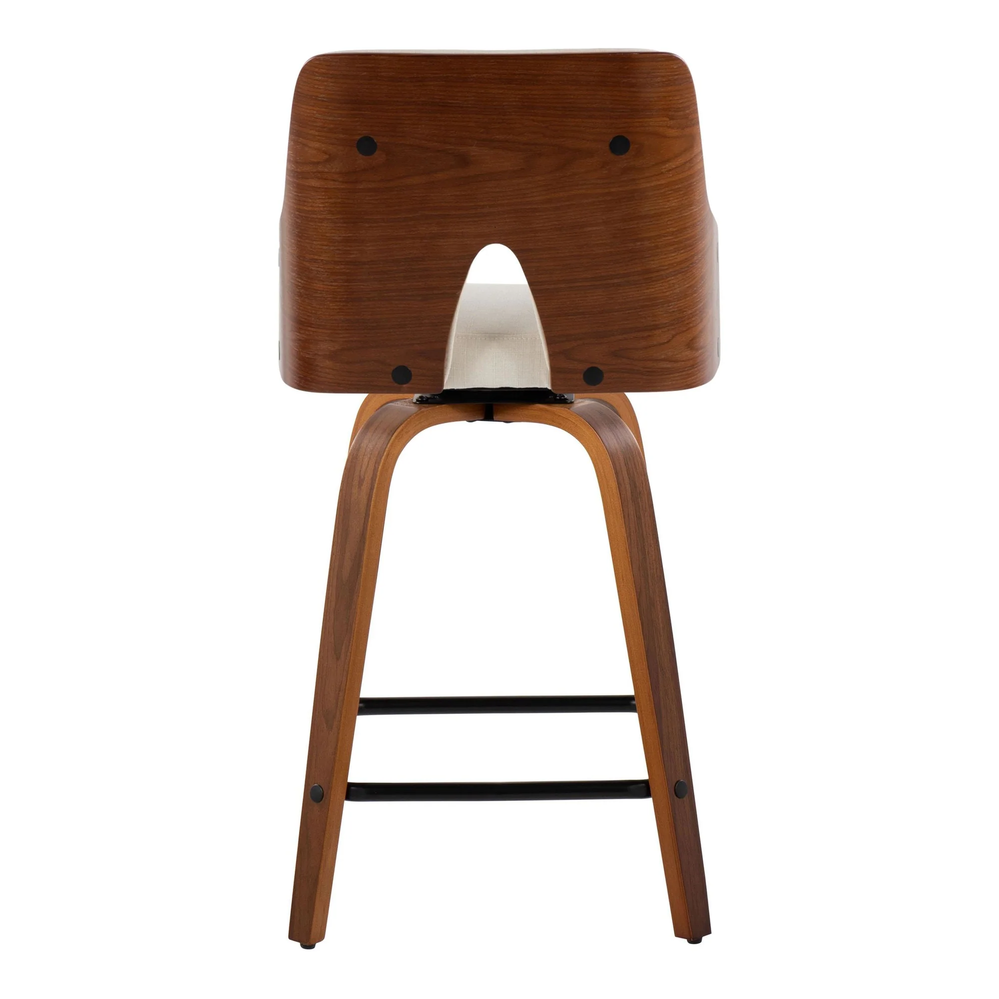 Stella 24" Fixed-Height Counter Stool - Set of 2 Cream By LumiSource - Image 42