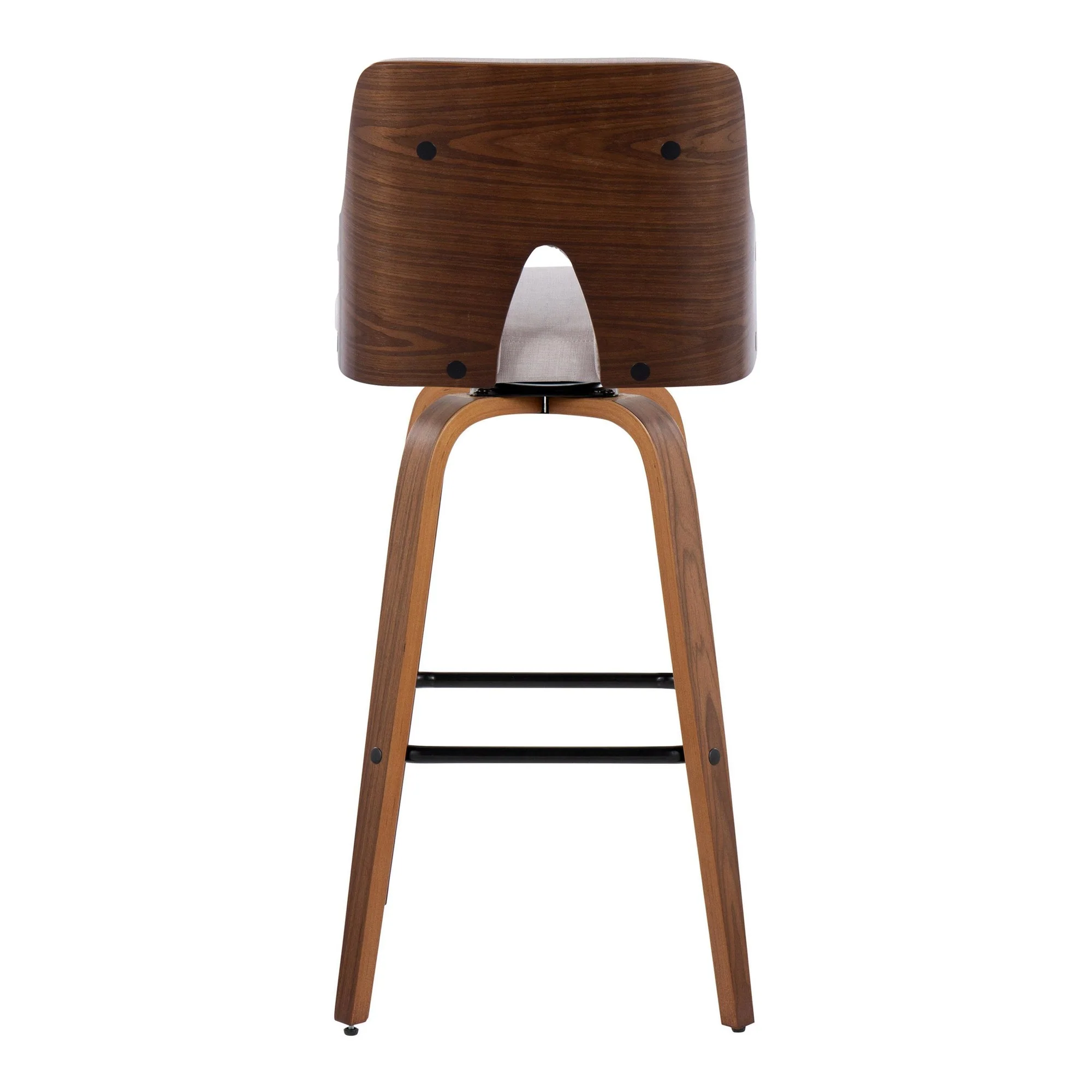 Stella 30" Fixed-Height Barstool - Set of 2 Cream By LumiSource - Image 23