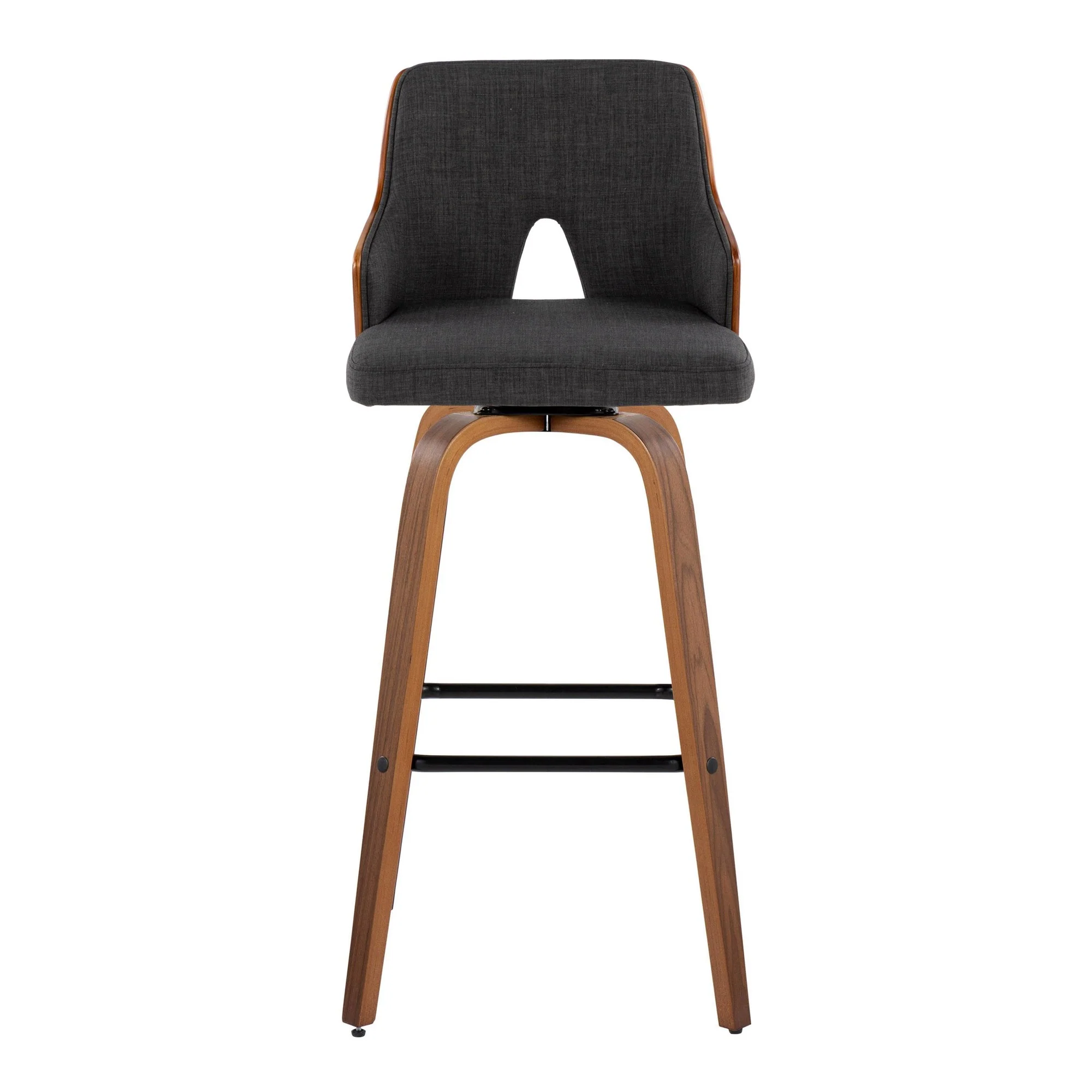 Stella 30" Fixed-Height Barstool - Set of 2 Cream By LumiSource - Image 32