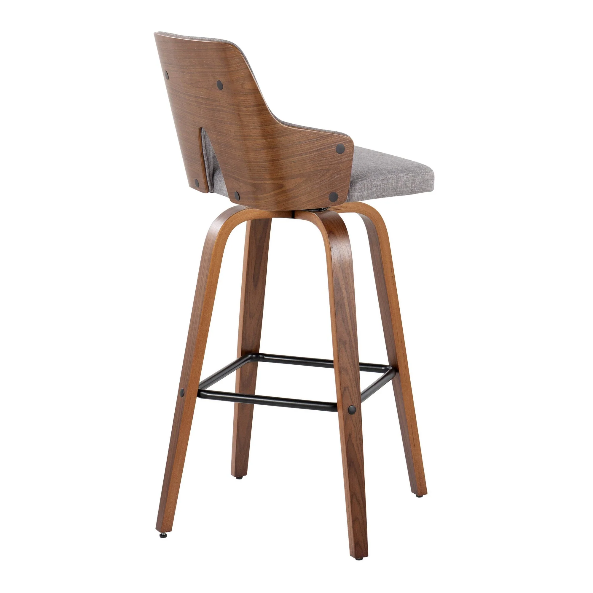 Stella 30" Fixed-Height Barstool - Set of 2 Cream By LumiSource - Image 46