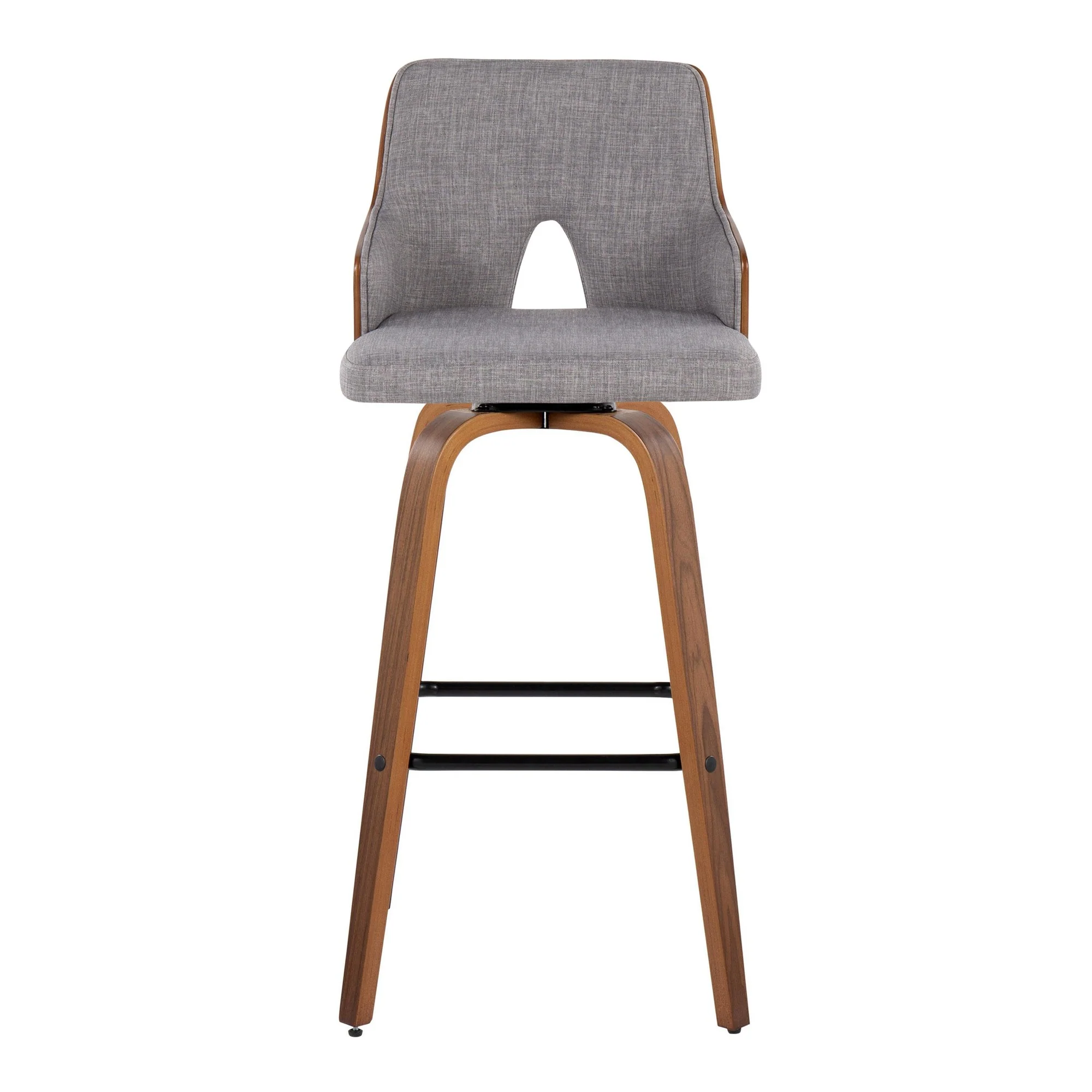 Stella 30" Fixed-Height Barstool - Set of 2 Cream By LumiSource - Image 48