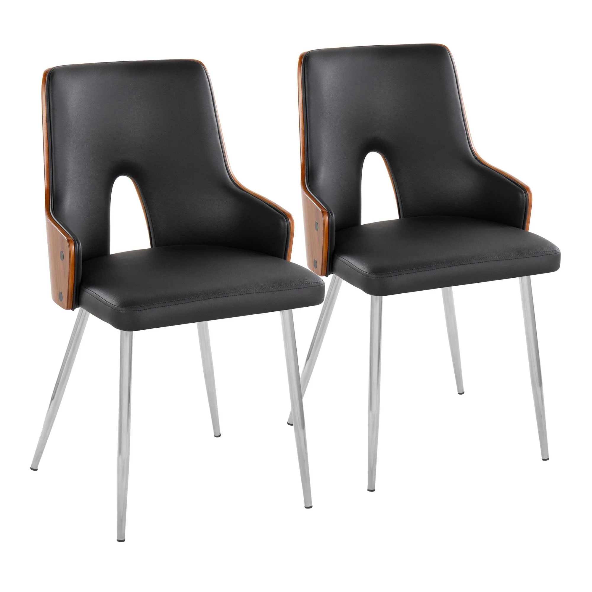 Stella Chair - Set of 2 Gray By LumiSource - Image 14