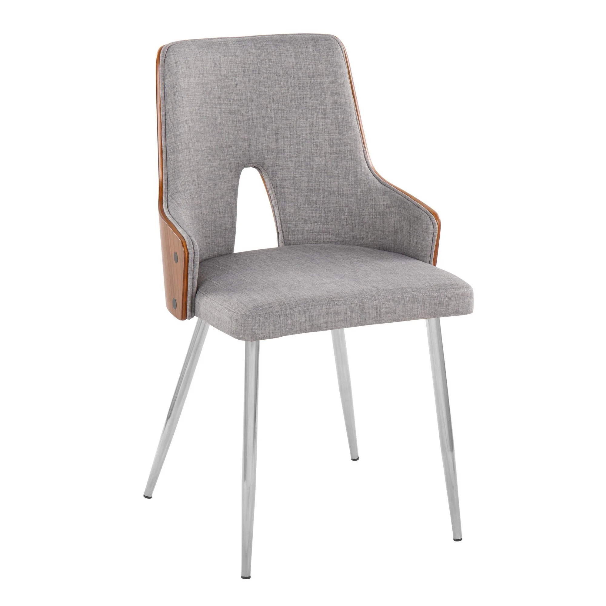 Stella Chair - Set of 2 Gray By LumiSource - Image 3