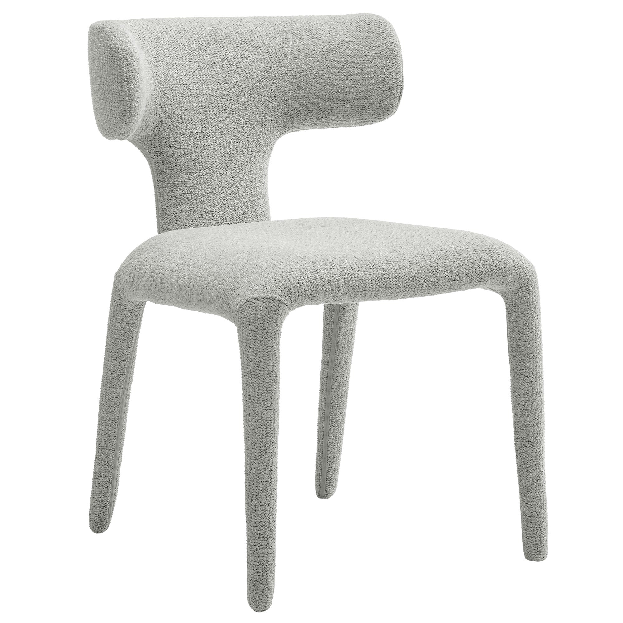 Stellan Curved Back Boucle Upholstered Dining Chair Set of 2 by Modway - Image 13
