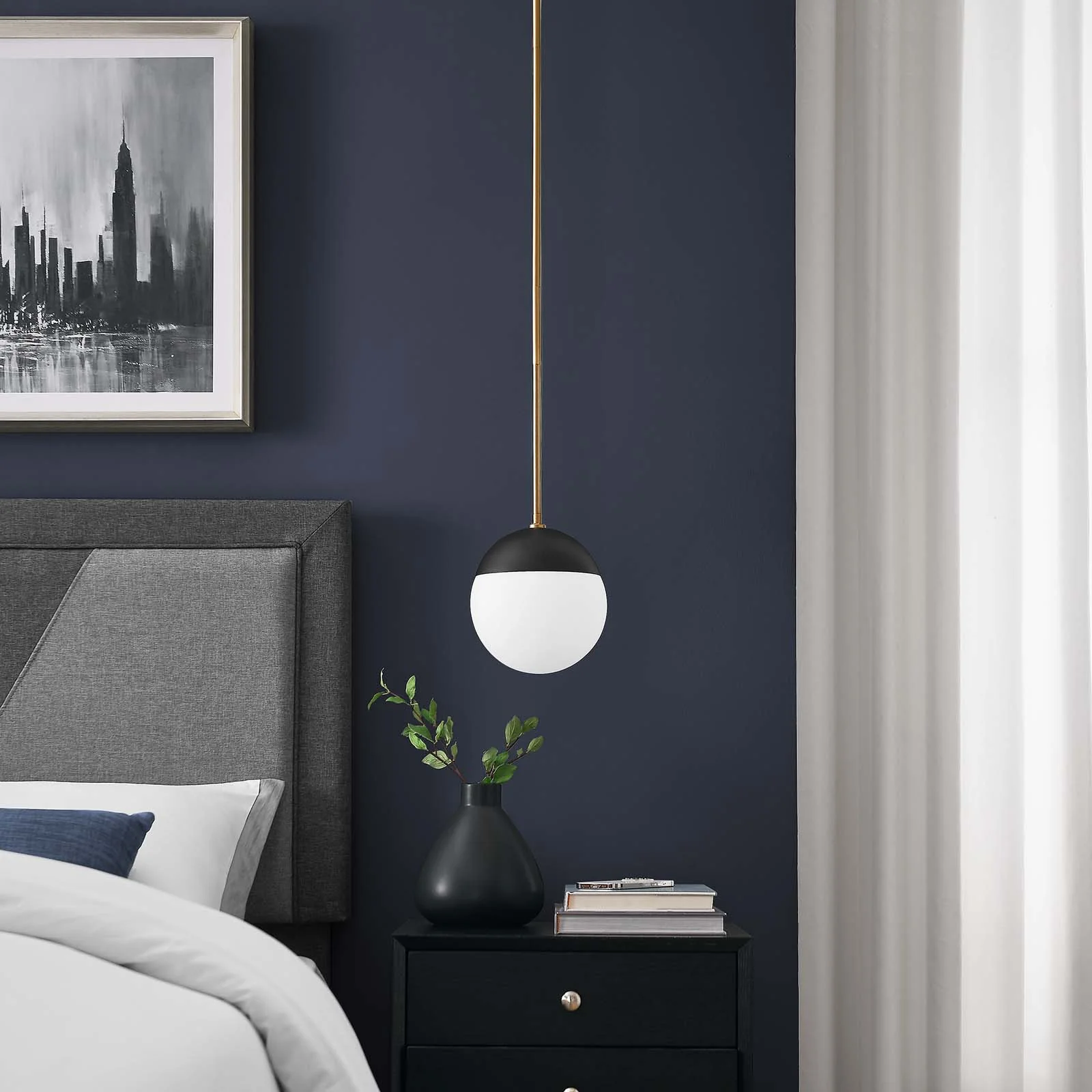 Stellar 1-Light Pendant Light By Modway - EEI-5653 - Image 11