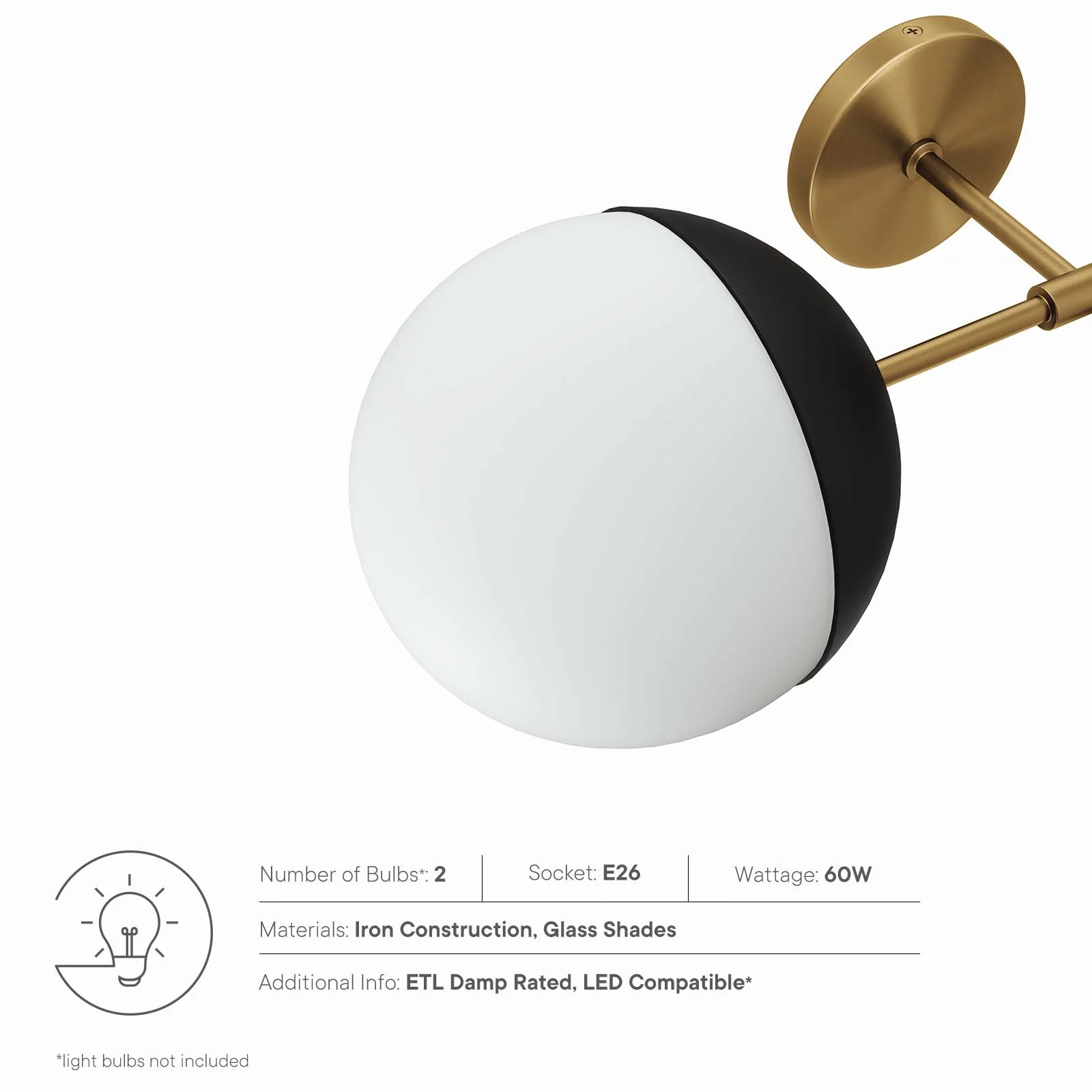 Stellar 2-Light Wall Sconce By Modway - EEI-5657 - Image 18