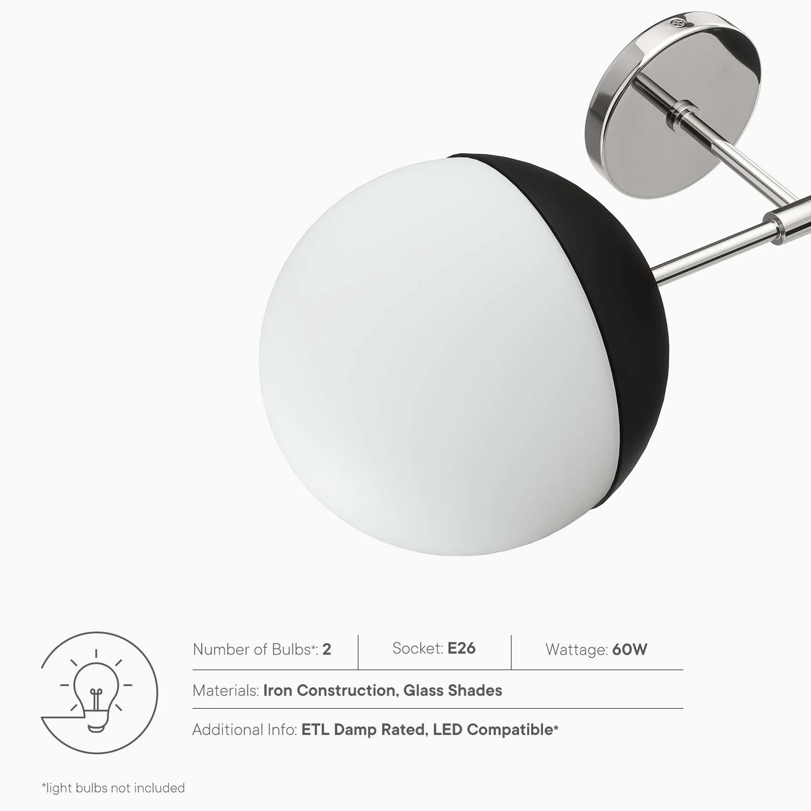 Stellar 2-Light Wall Sconce By Modway - EEI-5657 - Image 9