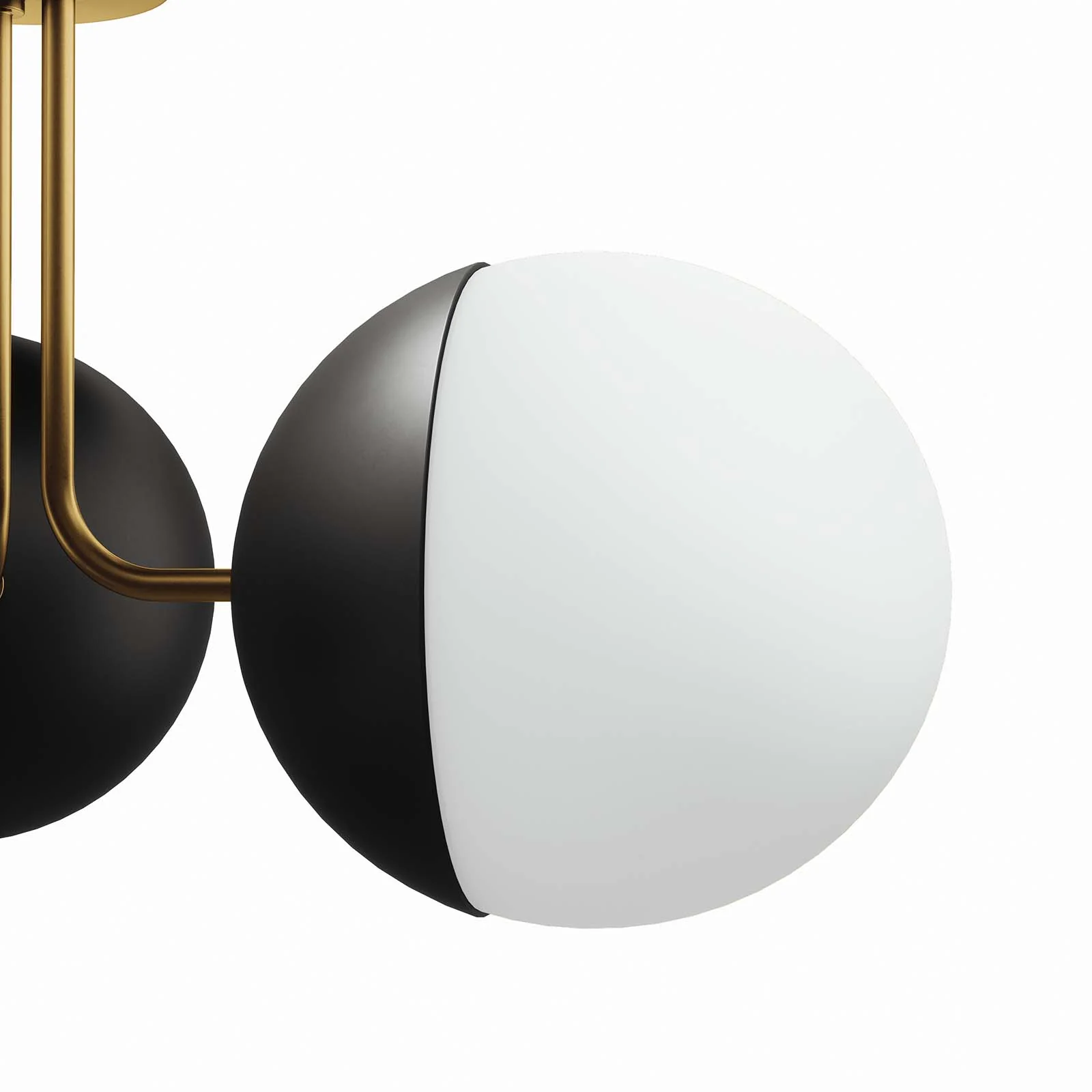 Stellar 3-Light Semi-Flush Ceiling Light By Modway - EEI-5656 - Image 12