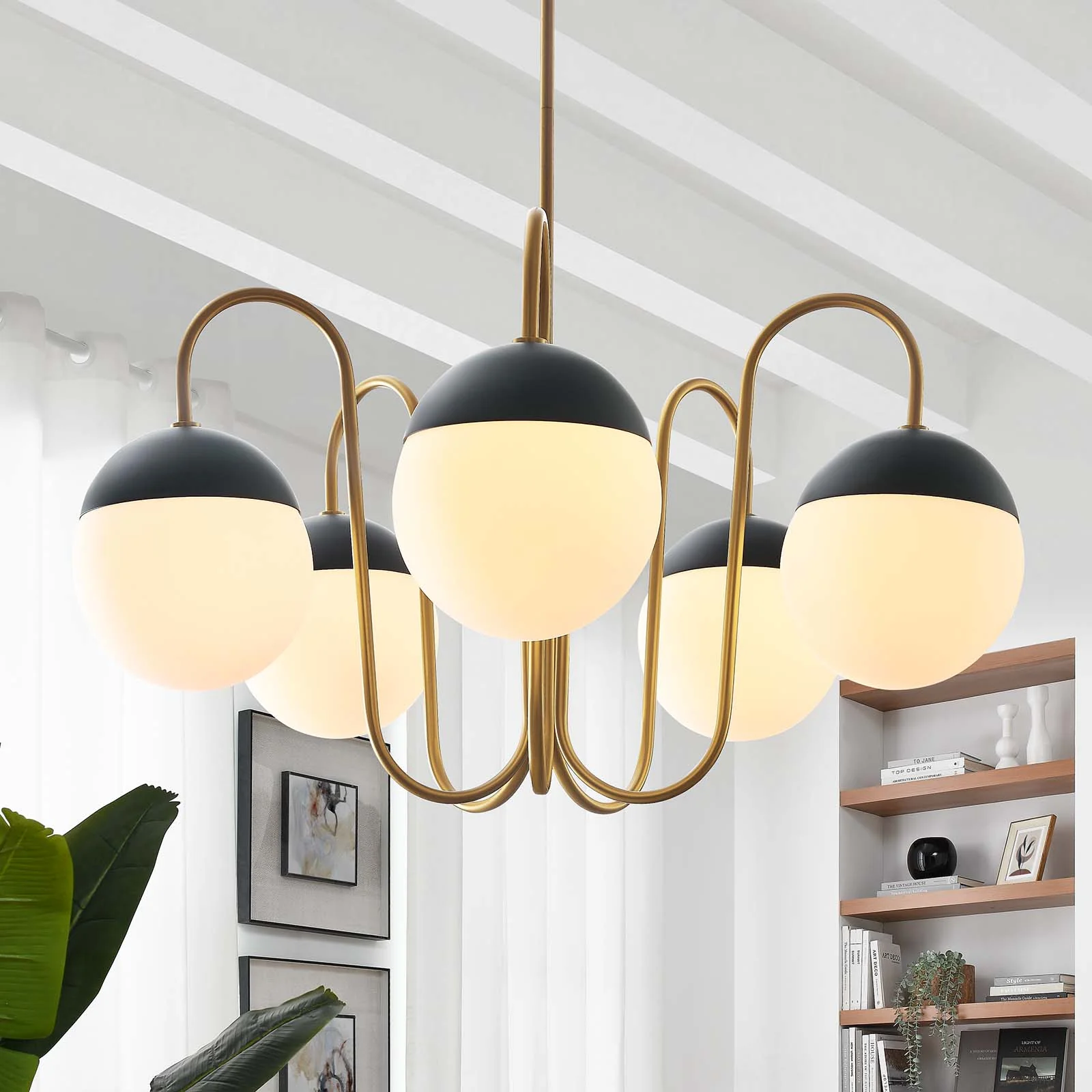 Stellar 5-Light Chandelier By Modway - EEI-5658 - Image 16