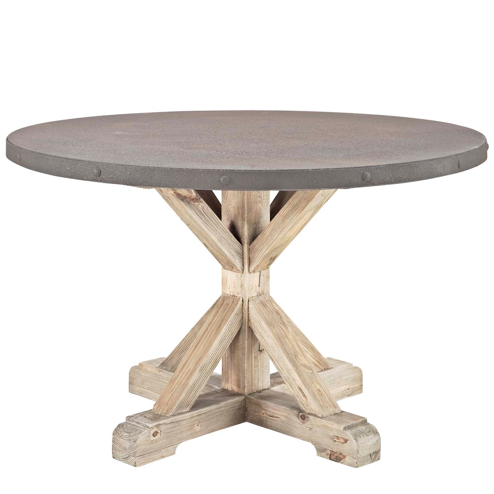 Stitch Round Wood Top Dining Table By Modway - EEI-1207 - Image 3